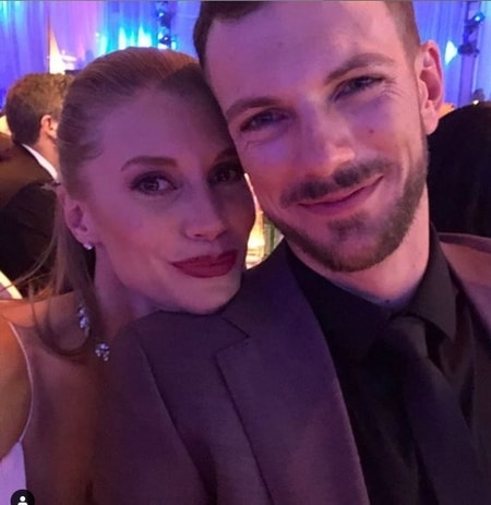 Katee with her current boyfriend Robin Gadsby